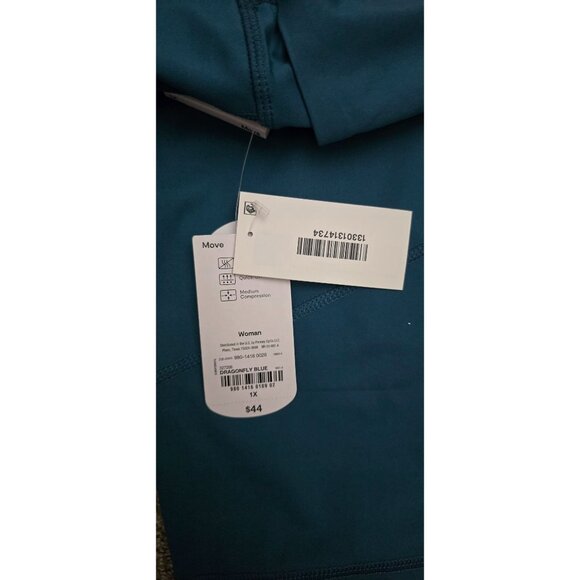 Xersion Womens Anti-Odor High-Waisted Compression Shorts - Picture 4 of 4